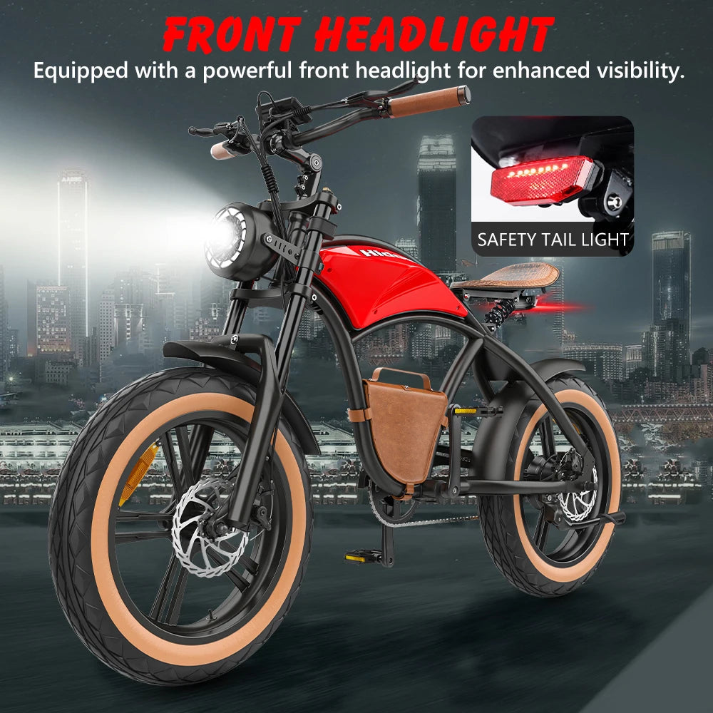 Electric Mountain Bike Hidoes B10 48V 1000W Motor 13ah Battery Long Range Fat Tire E Bike Electric Bicycle E City Ebike