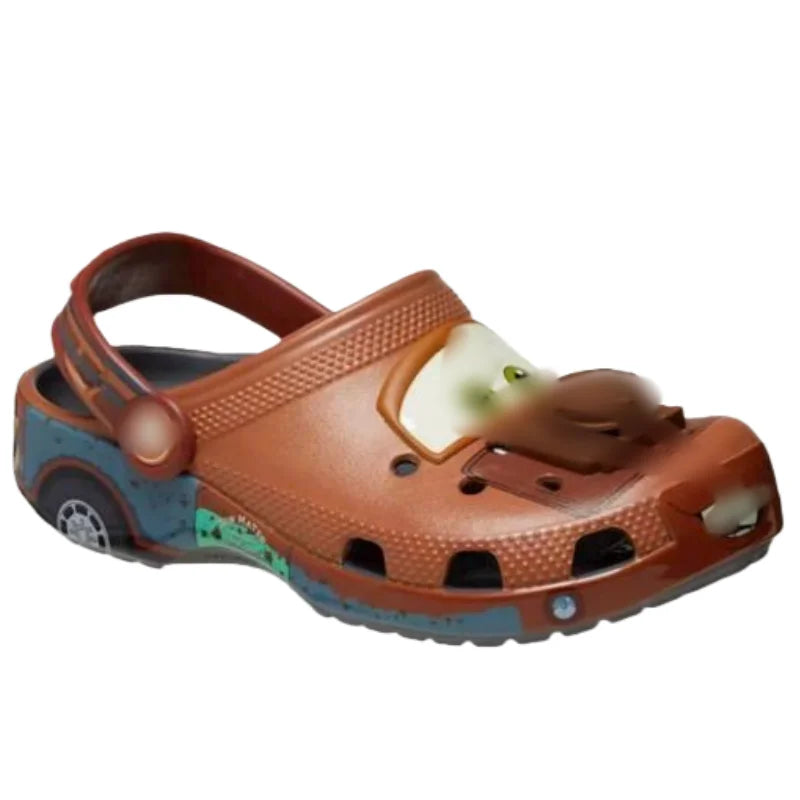 2026 Cars Sports Sandals for Men Women Beach Swimming Water Shoes Quick-Dry Non- EVA Slippers Hole Shoes Flat Bottom