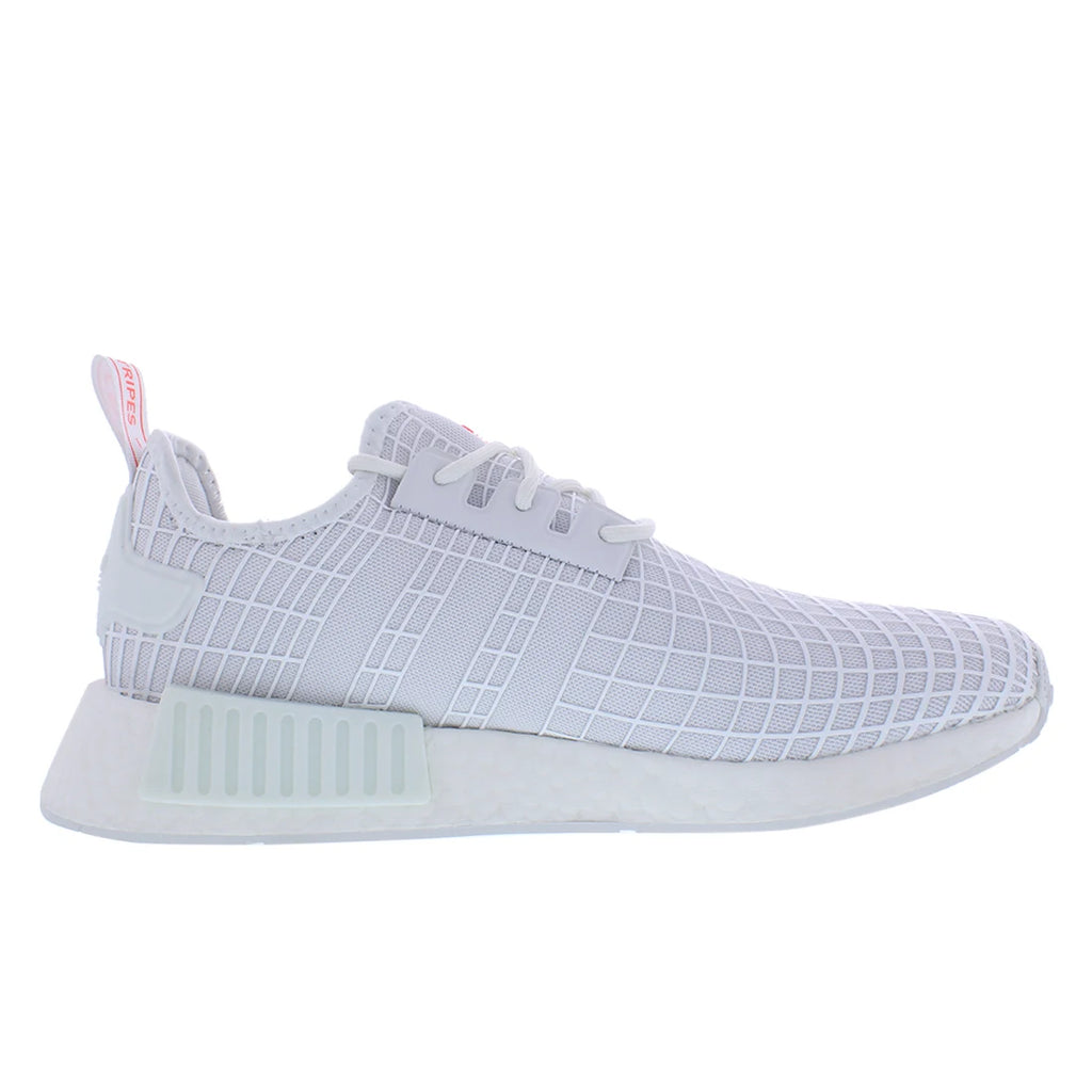 For Originals NMD_R1 Men's Running Shoes Cloud White/Solar Red/Cloud White | 100% Authentic Made in Vietnam