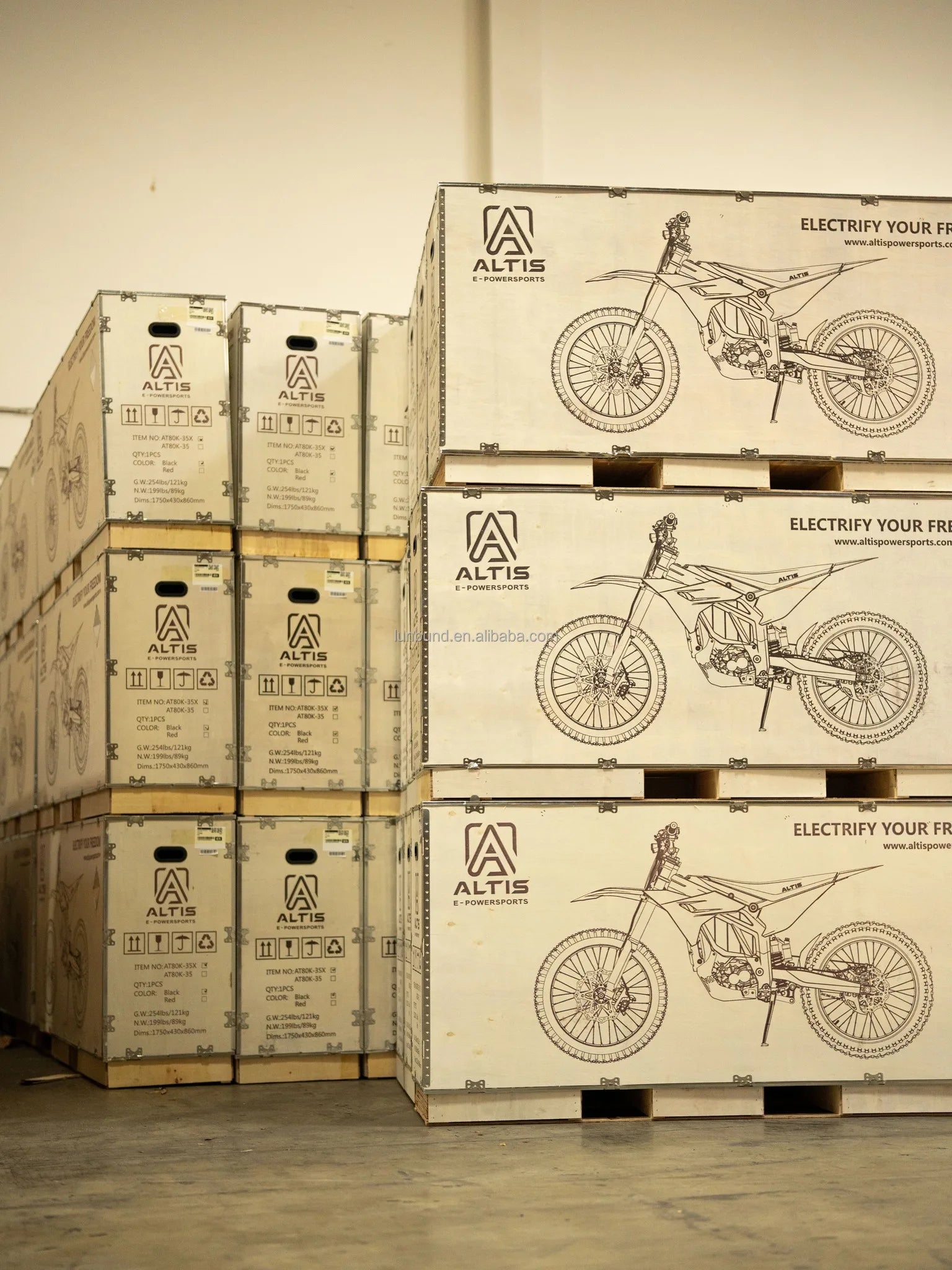 Altis Sigma EBike 25kW Lightweight Off-Road Motorcycle US Warehouse in Stock Altis Sigma  Electric Dirt Bikes