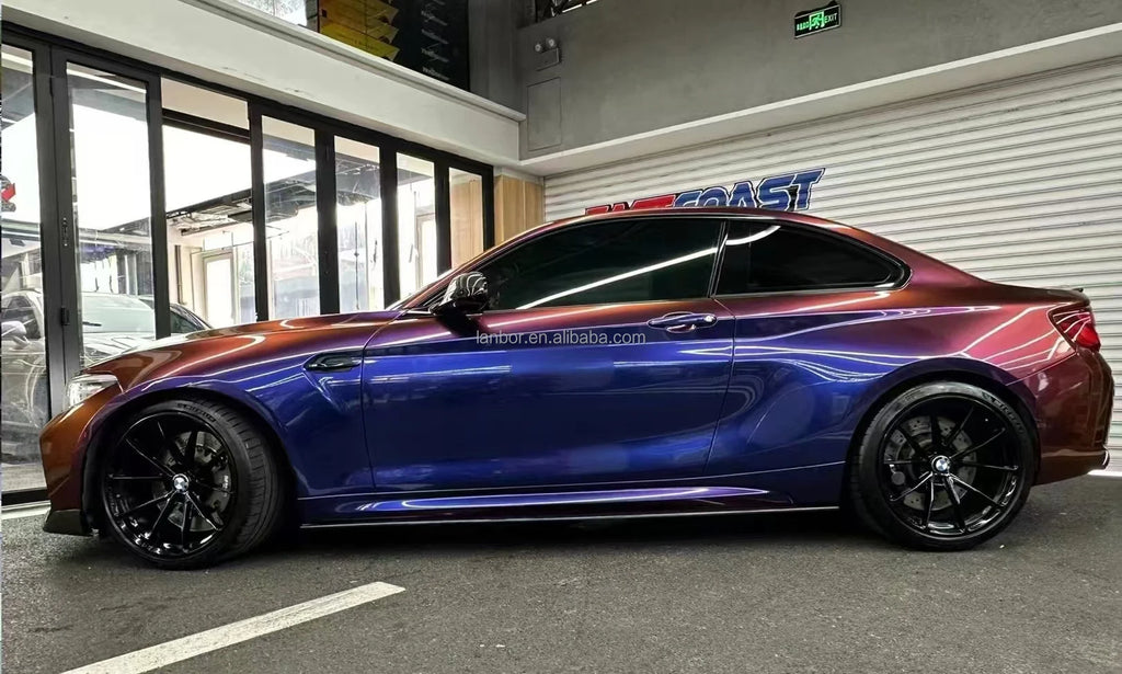 2024 Hot Sales New PET Chameleon Auto Wrapping Vinyl Sticker /auto Wrapping Foil 1.52*18m/roll