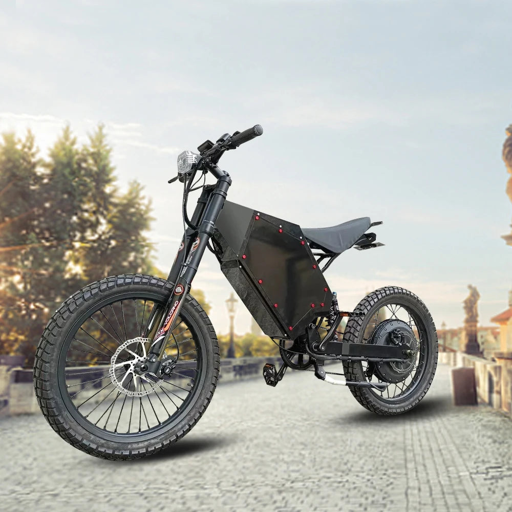 US Stock Steal Bomber 15000W Enduro Ebike Electric Dirt Bike 8000w 12000w Electric Electric Mountain Bicycle E-bike Long Saddle