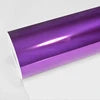 1.52*18m Roll Super Gloss Mirror Metallic High Stretch Chrome Mirror Film Automotive PVC Vinyl Film 8MIL Thick UV 99% IR 80%