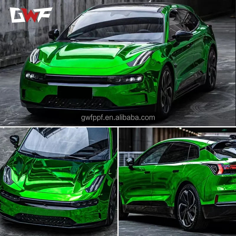 Air Bubble Free Good Quality Popular Chrome Laser Red Wholesale Price Advertising Full Body Film Car Wrap Vinyl