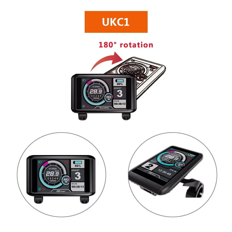US Stock 72v 3000w Electric Conversion Kit Super Power  Brushless Gearless Motor 60amp FOC Sin Wave Controller MTX Bicycle Rim