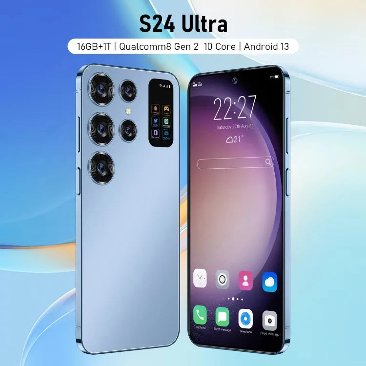 Cellphone Original S24 Ultra 16GB+512GB Smartphone 7inch Unlocked Dual Card 5G Phones Android 13.0 Mobile Phones