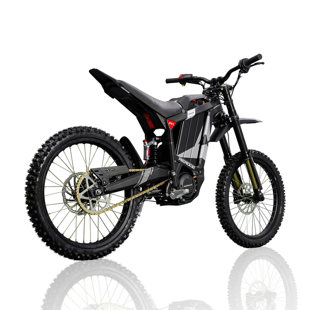 US Warehouse E Dirt Bike Rerode Light Bee 72v 8000W Middrive Ebike 85KM/H 35Ah Long Range 100KM 19" Talaria Electric Motorcycle