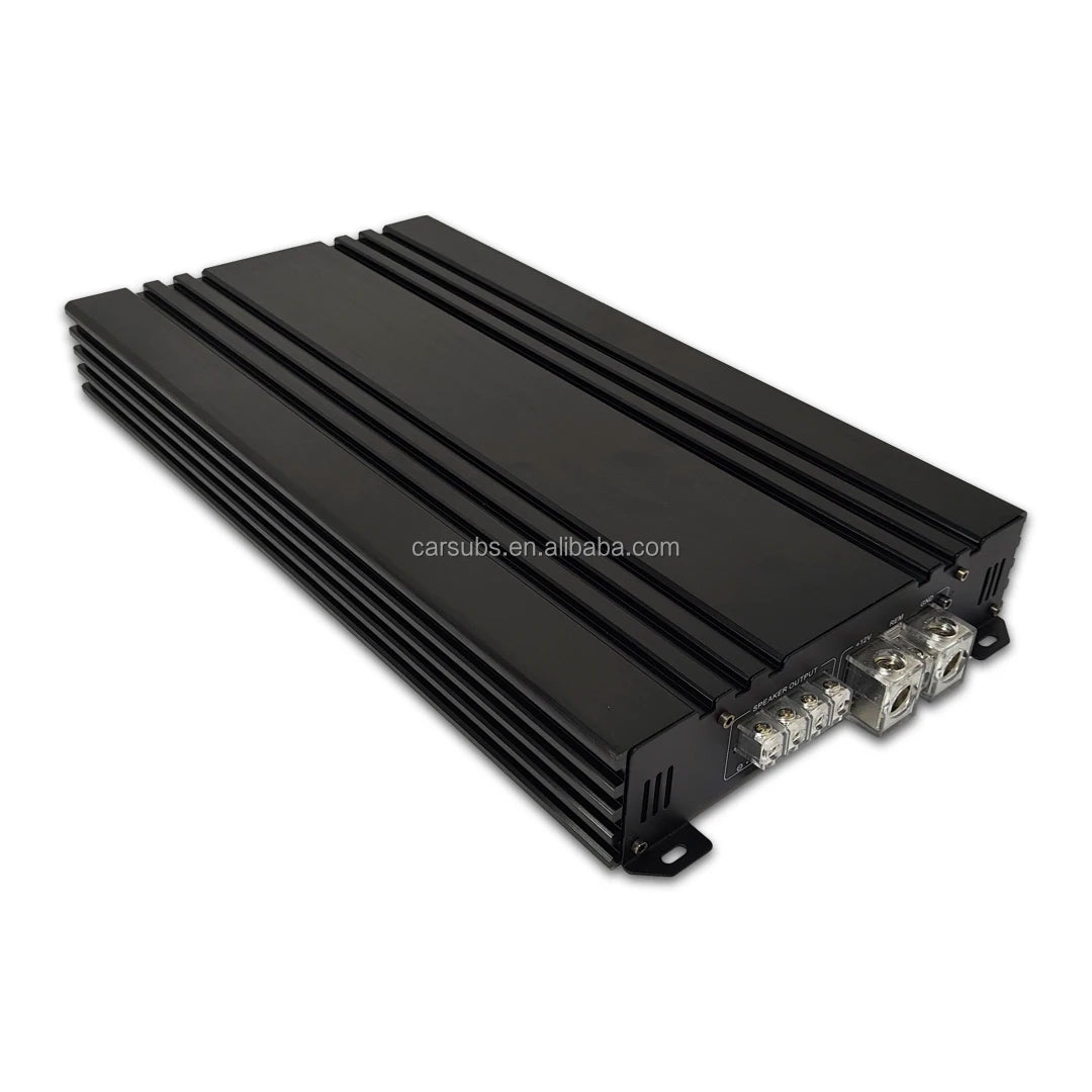 Car Subwoofer Speaker Amplifier Mono RMS 2000W 1D Strong Bass Amplifier Peak 4000W Max 1ohm Class D Car Amplifier Monoblock