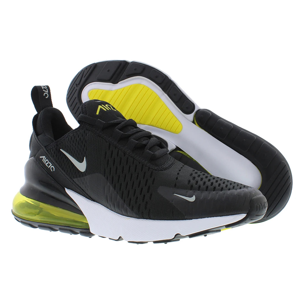 For Men's for 270 Athletic Shoes Black/Light Smoke Grey Breathable EVA Mesh Insole Summer Trails Vietnam | 100% Authentic