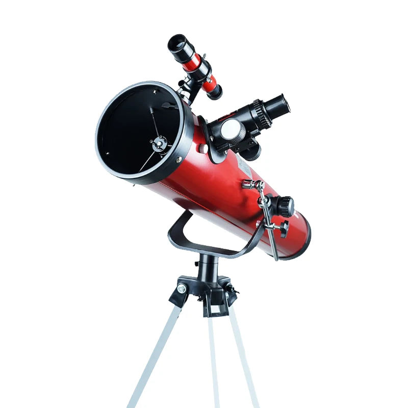 Reflecting Astronomical Telescope for Kids and Adult Camping Gifts with Stable Aluminum Alloy Tripod Carrying Bag