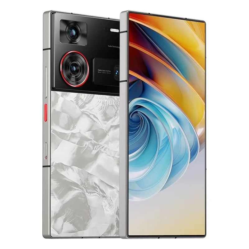 New nubia Z60 Ultra Leading 5G Mobile Phone Snapdragon 8 Gen 3 24GB+1TB 6.8" 6000mAh Big Battery 80W Charger Support NFC