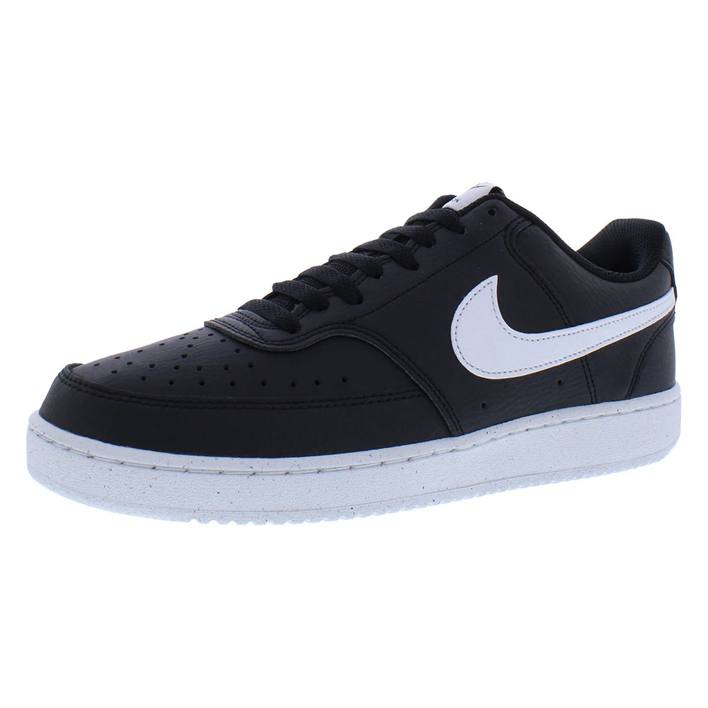 For Men's Court Vision Low Next Nature Running Shoes Black/White Color Vietnam Origin Model DH2987001 | 100% Authentic