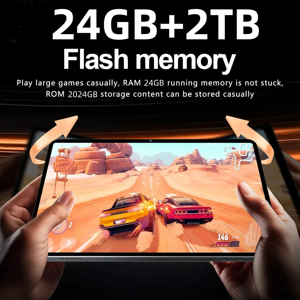 Original Tablet S27 Ultra 11 Inch 22GB RAM 2TB ROM tablet Android 15 Core Pad Tablet PC Phone Dual Wifi tablette android 태블릿 PC