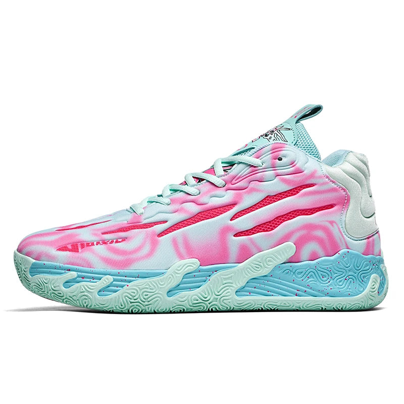 Three ball Three generation Lamelo Ball MB.01 Basketball shoes Men's actual combat cushioned low-top sneakers cushioned rebound