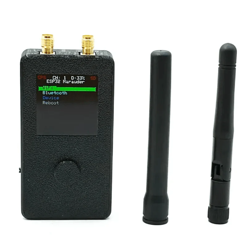 ESP32 Marauder – Pre-Flashed Portable Wi-Fi & Bluetooth Research Device with GPS & TF Card Support