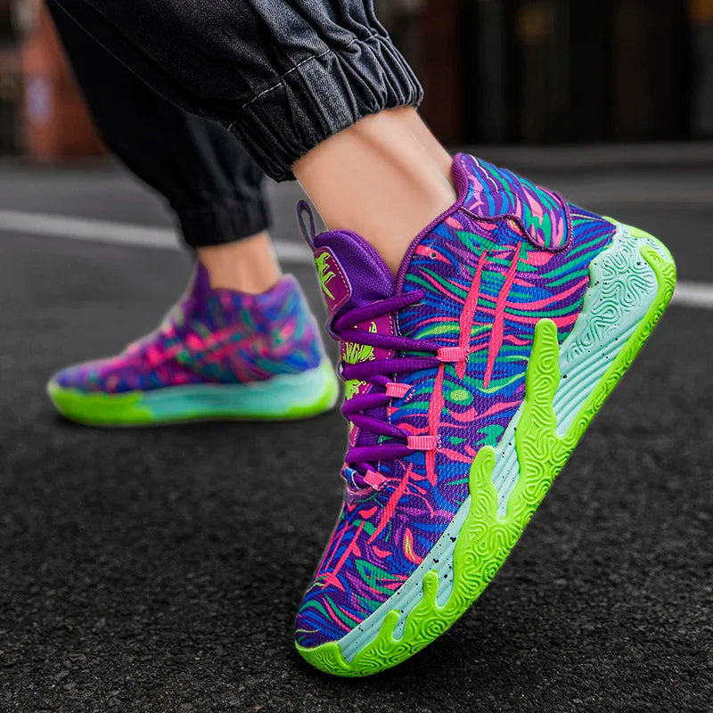2026 New Basketball Shoes Men Breathable Comfortable Sneakers Training Sports Basketball Sneakers Women Shoes Free Shipping