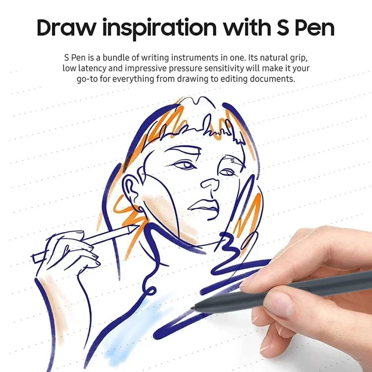 For Samsung Tablet Stylus S Pen Tab S8 S8+ S8 Ultra S7 FE S7+ S6 Lite S9 S9FE  S9 UltraElectromagnetic Pen