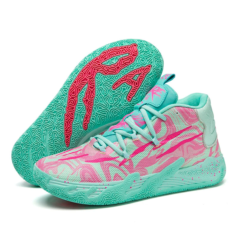 New Men Basketball Shoes Unisex Running Outdoor Athletic Trainer Sports Shoes Training Light Breathable High Quality Sneakers