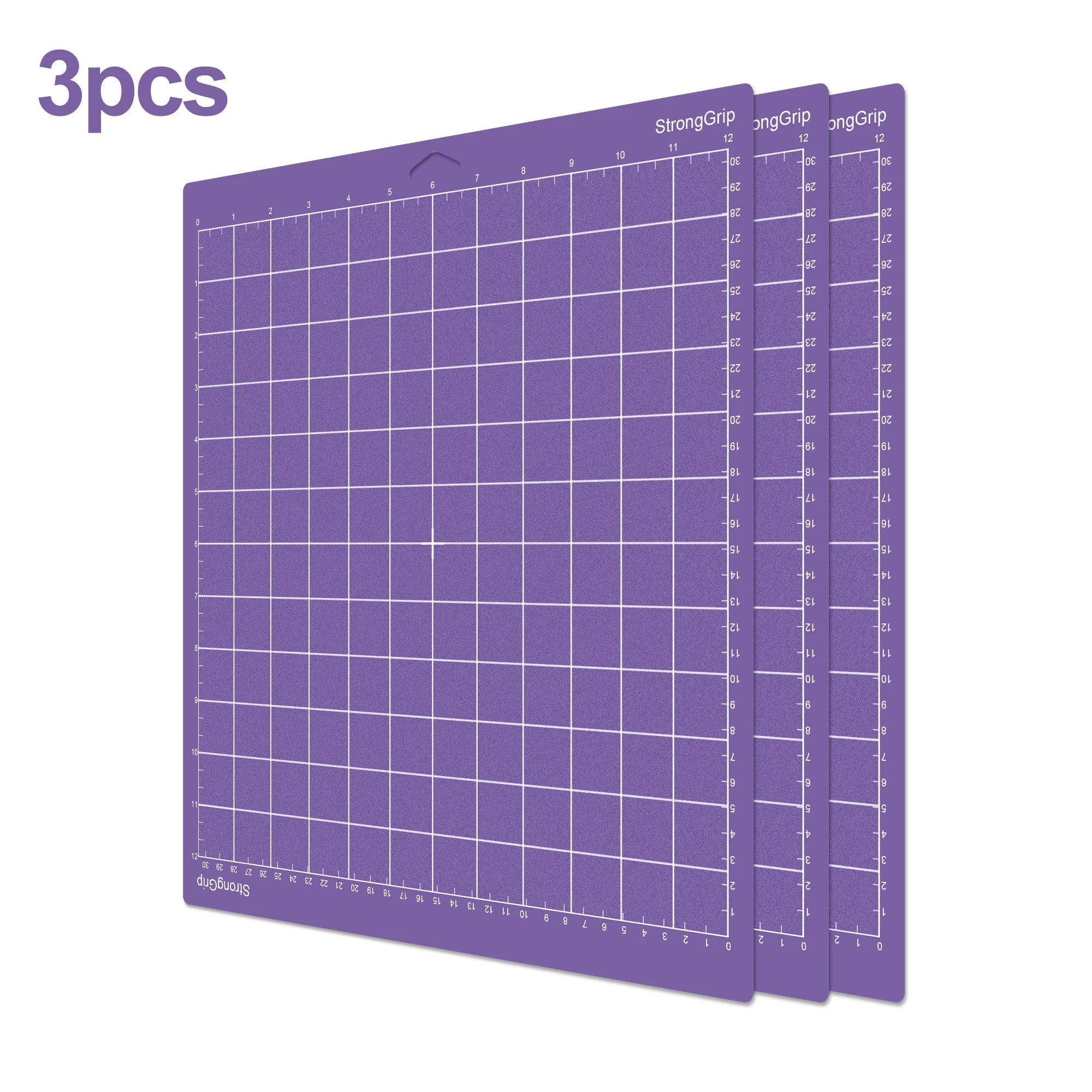 3/4 Pack 12x12 Inch Portable Replacement Cutting Mat for Cricut, Strong Adhesive PVC Material for Cameo Silhouette, Perfect for