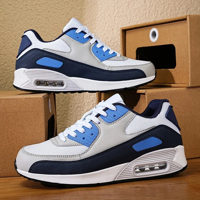 Daily Casual Basketball Sports Shoes High Toughness Rubber Outsole Breathable Comfortable Shock Cushion Outdoor Training Match