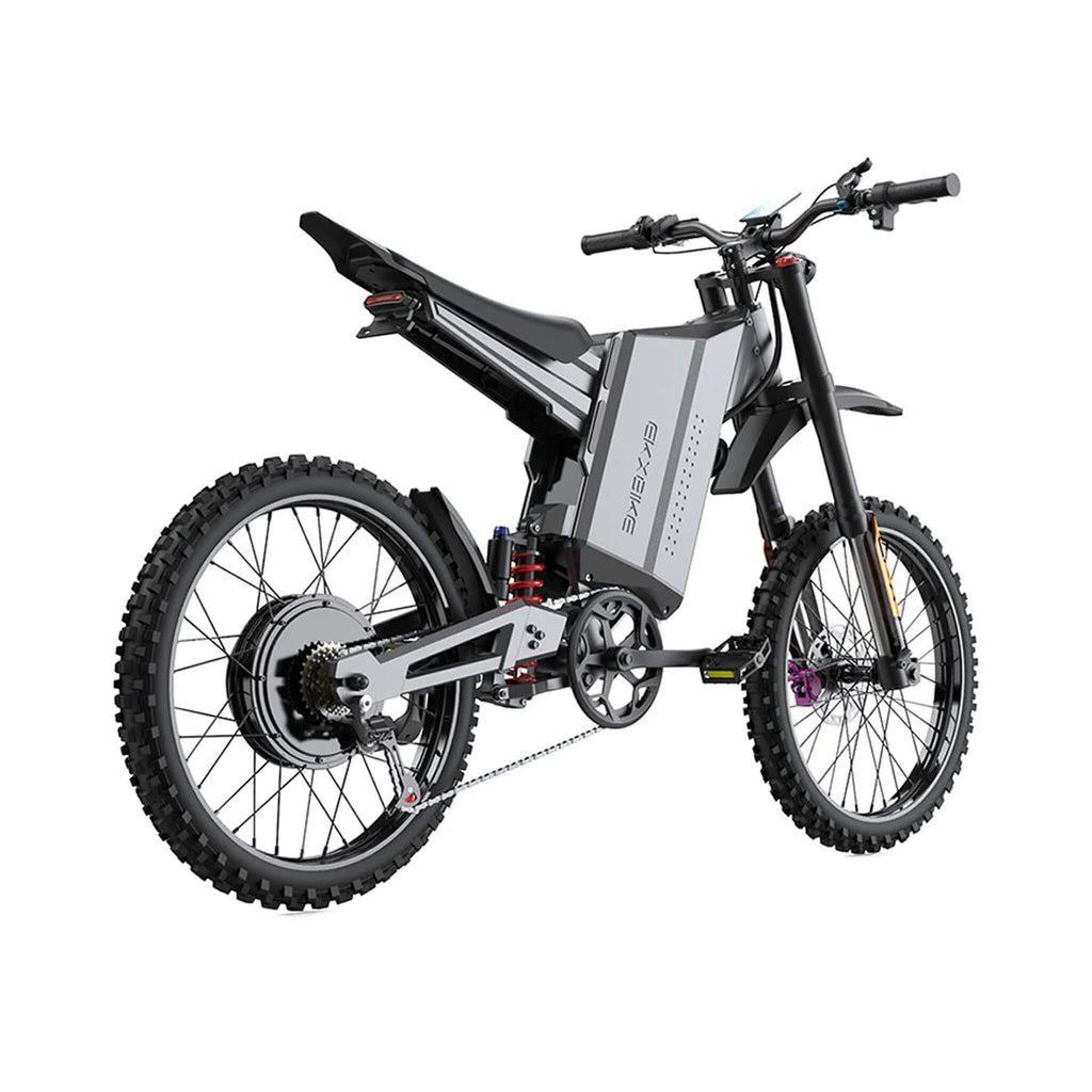 EKX GTS 8000W 72V/30AH Premium Electric High-Strength Steel Pipe Off-Road Mountain Dirt Bike (SAK31684)