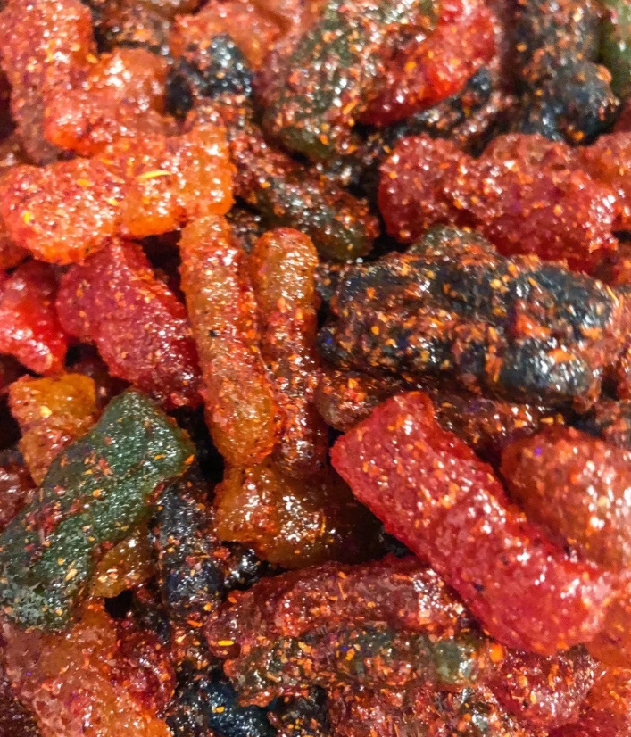 Fiestas Sour Patch Kids with Chamoy