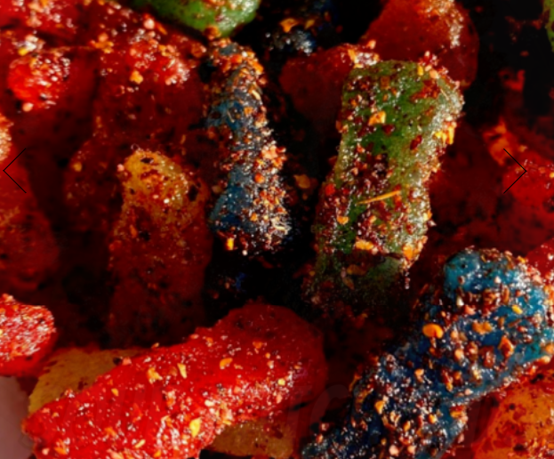 Fiestas Sour Patch Kids with Chamoy