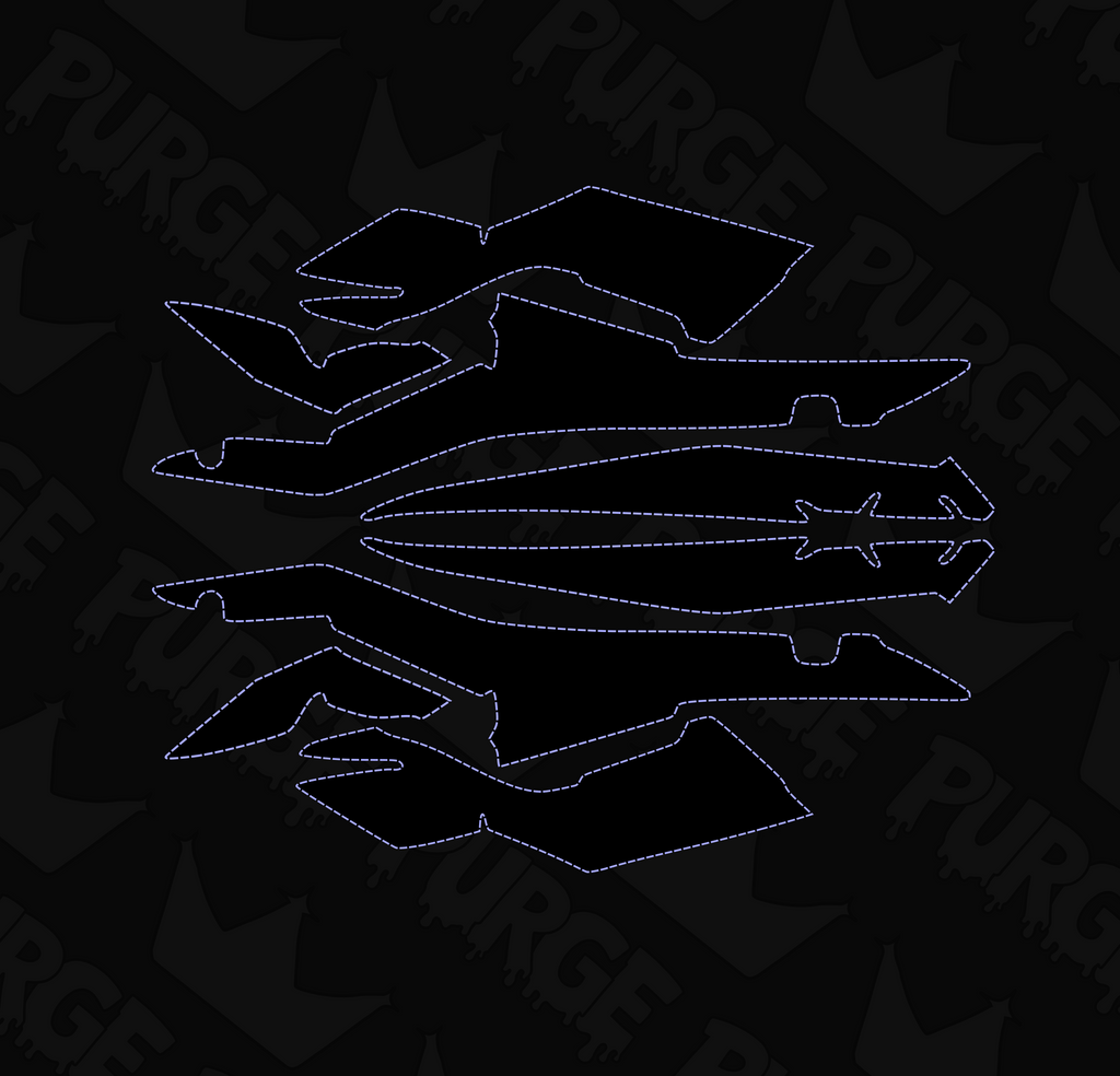 Ultra Bee Side Plastics Decals (COLLECTIVE)